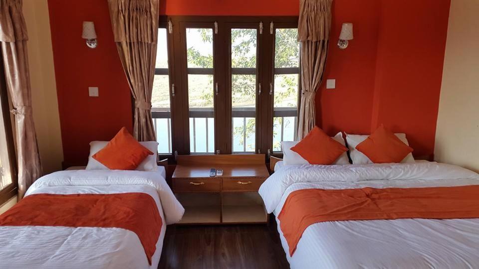 Jungle Wildlife Camp Hotel Sauraha Kültér fotó